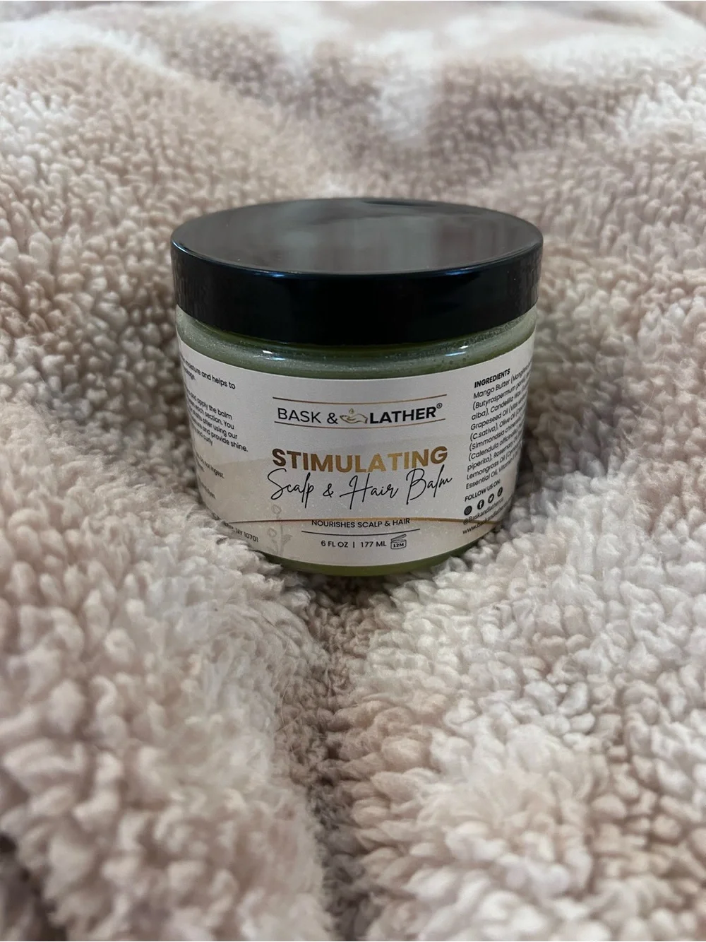 Stimulating Scalp & Hair Balm - Green